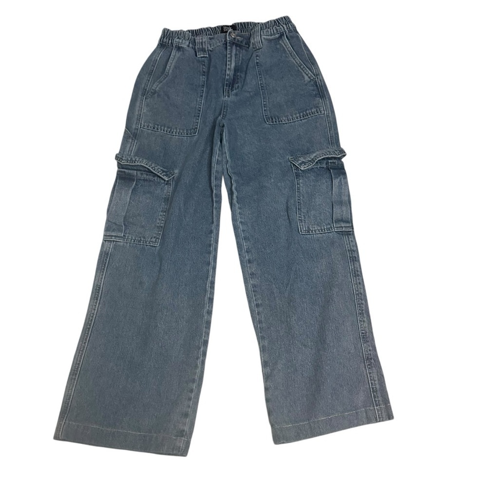Women's Classic Blue Wide Leg Jeans